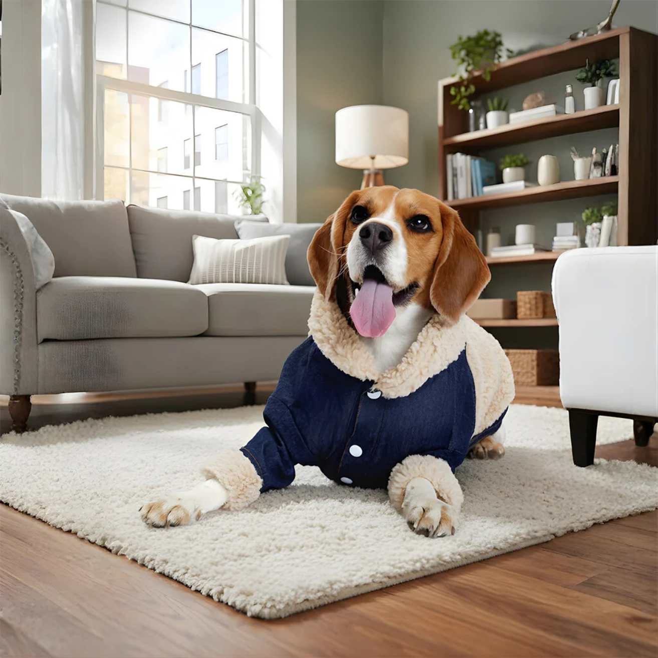 Cool Dog Denim Jacket | Stylish & Comfortable Casual Wear