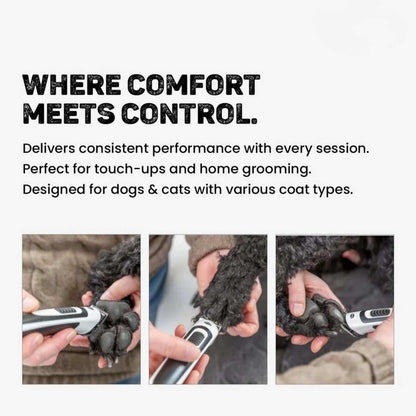 Trixie TR500 Slim Cordless Clipper for Dogs & Cats | Low Noise Pet Grooming Trimmer