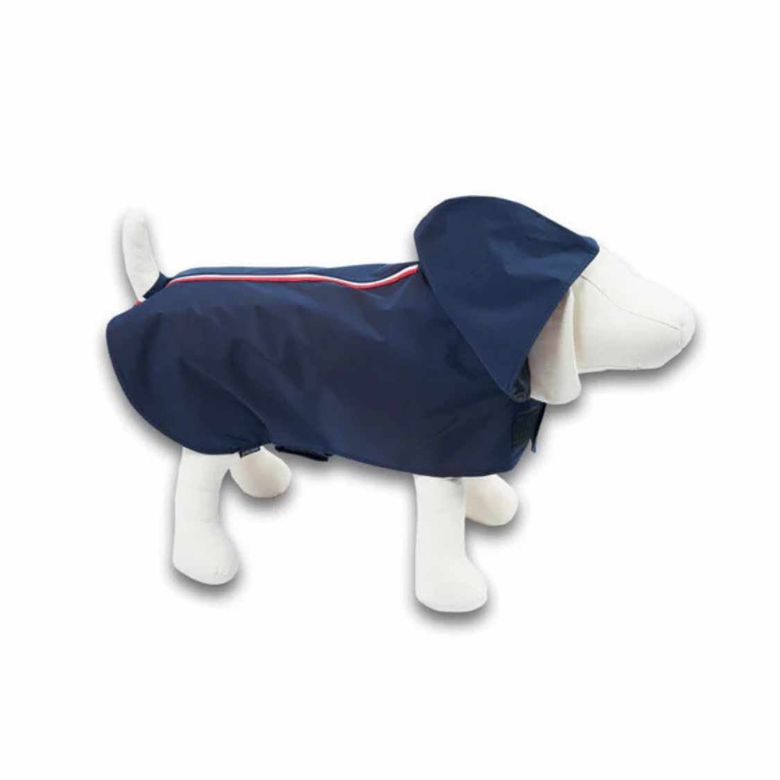 Navy Blue Reflective Raincoat For Dogs & Cats