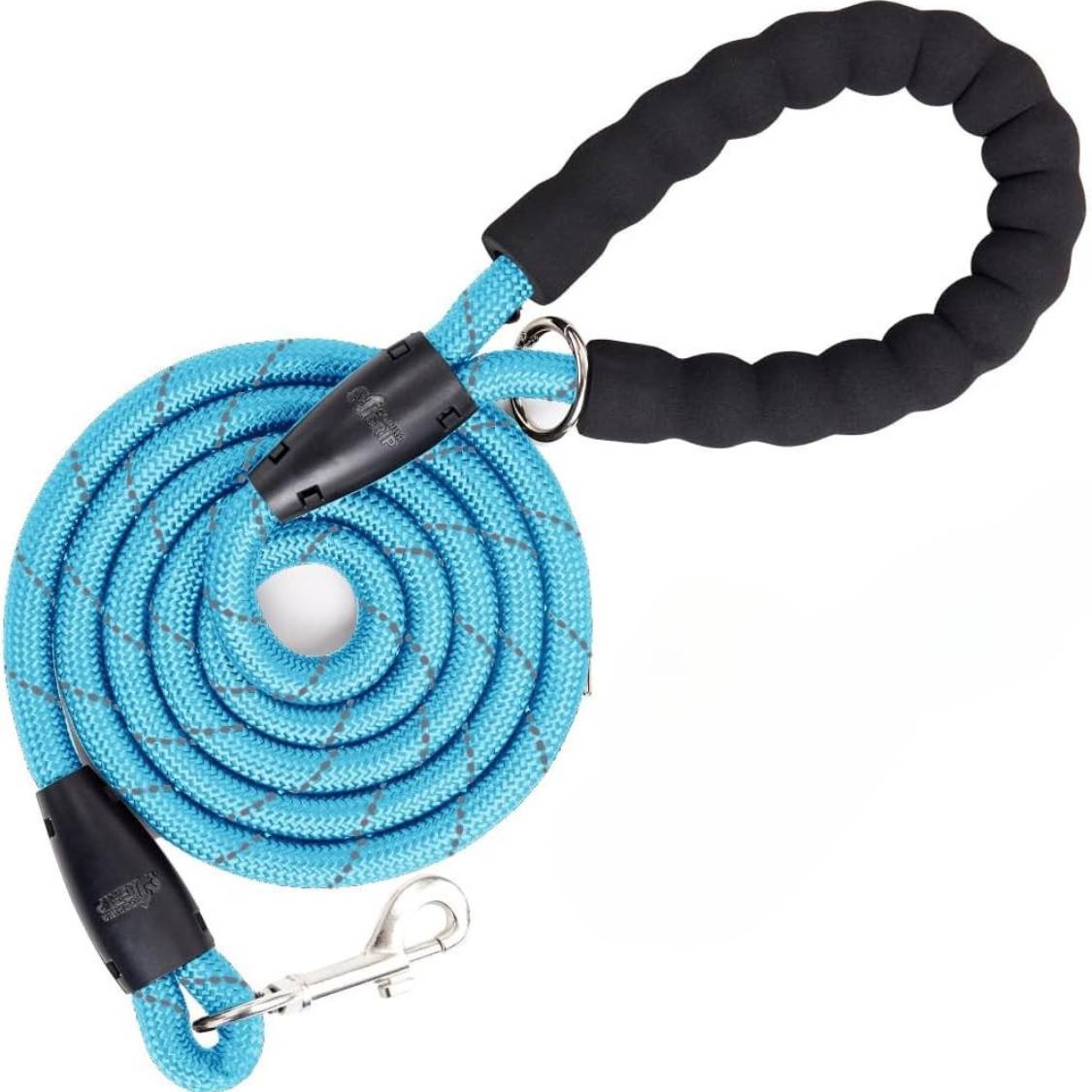 Blue Heavy Duty 5 Feet Dog Leash for Small, Medium & Large Breeds | Reflective