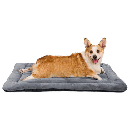 Pet Matt With Soft Fabric & Machine Washable (Gray)