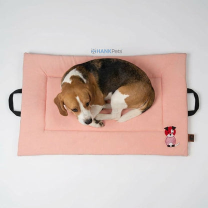 Premium Orthopedic Cooling Cat & Dog Mat, Joint Relief Bed | Peach Pearl