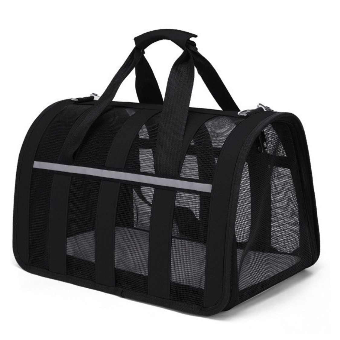 Soft Side Pet Carrier Bag | Portable Cat & Dog Travel Handbag