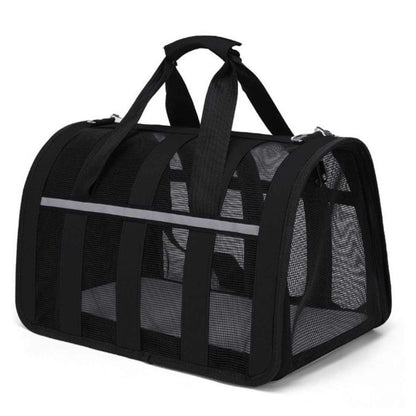 Soft Side Pet Carrier Bag | Portable Cat & Dog Travel Handbag