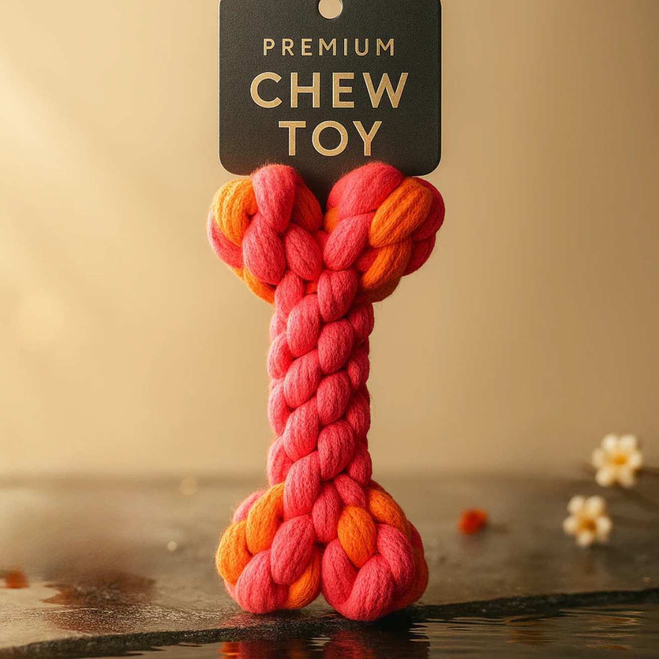 Bone Rope Toy For Dogs (1 pcs)