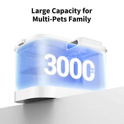 Smart Automatic Pet Water Fountain | Eversweet Max (White)