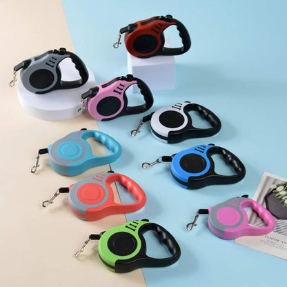 Automatic Retractable Nylon Dog Leash – Tangle-Free, Durable & Easy Dog Walking