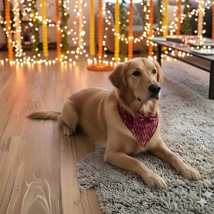 Luxury Dog Regal Bandana Multicolour | Stylish Pet Accessory