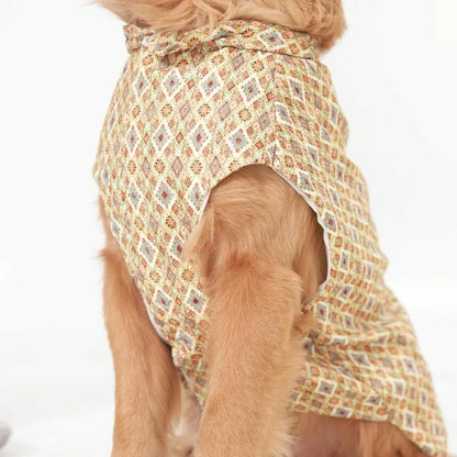 Heritage Print Ethnic Dog Kurta| Lightweight Festive & Party Wear
