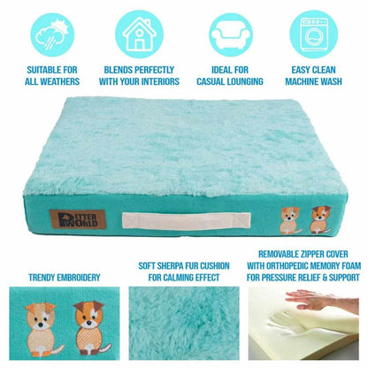 Orthopedic Memory Foam Dog Bed | Joint Health & Preventive Care