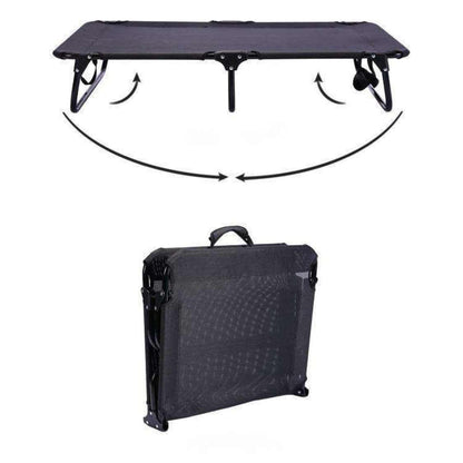 Trixie Elevated Cooling Dog Bed | Foldable Raised Pet Cot for Indoor & Outdoor Use