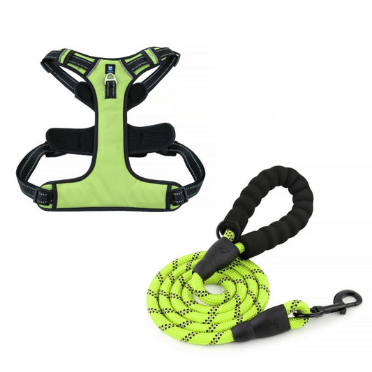 Green Dog Harness