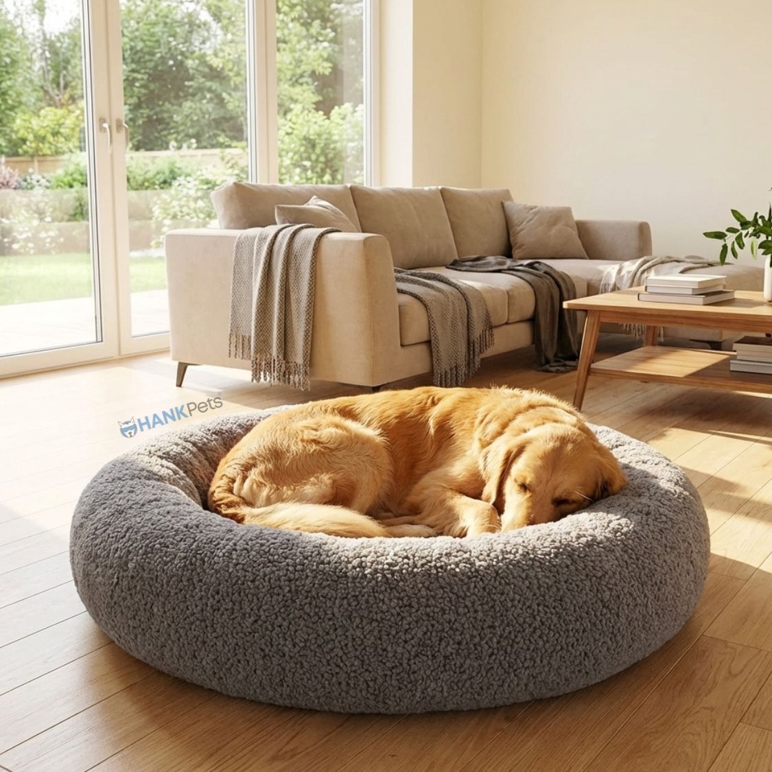 Paw Dream Pet Bed | Soft Cozy & Washable Dog and Cat Bed | Anti Skid