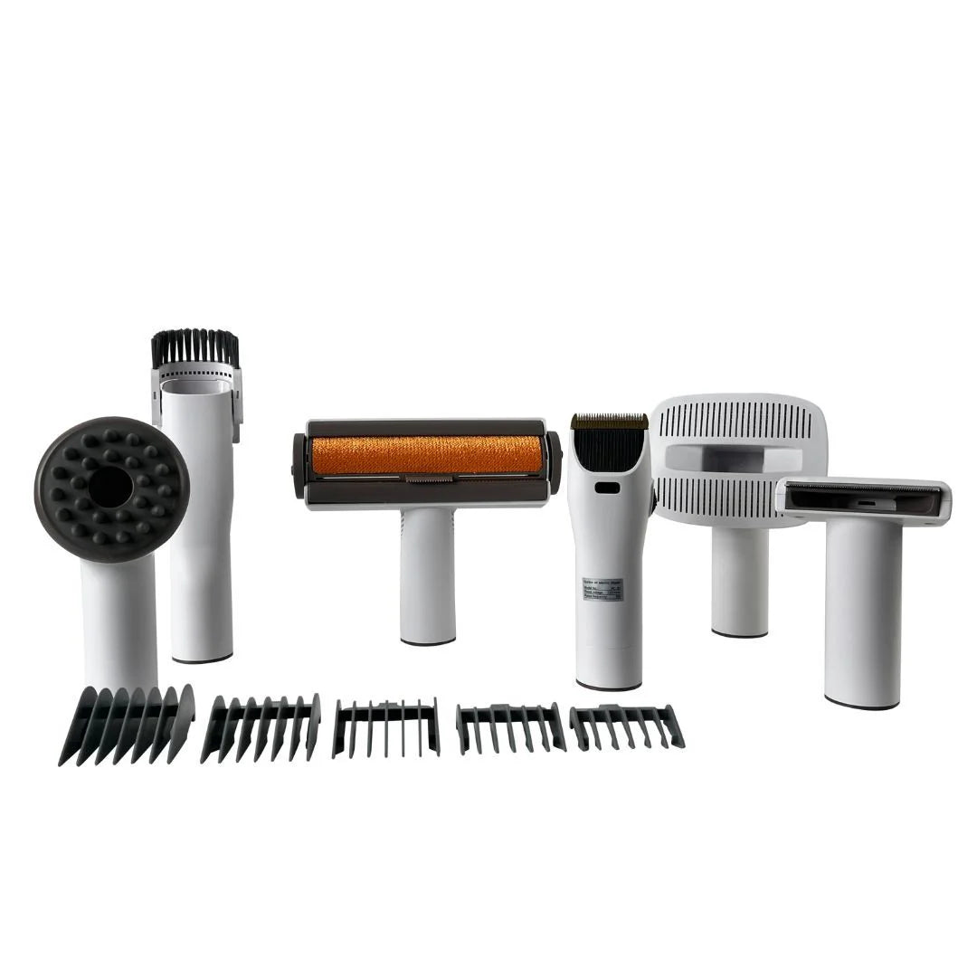 Trimz Pet Grooming Kit with Vacuum Suction for Dogs & Cats