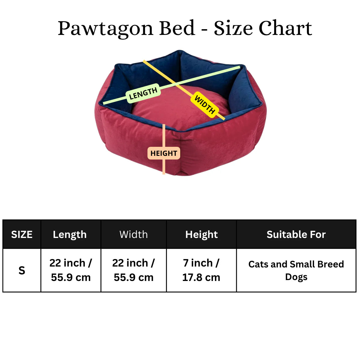Reversible Summer Pet Bed For Cats & Small Dogs | Soft & Washable