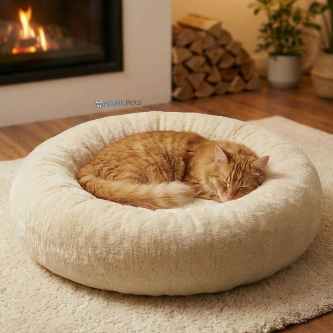Paw Cloud Pet Bed | Ultra Soft Cloud Dog & Cat Bed | Anti Skid