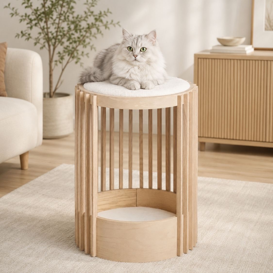 HaloPod Wooden Cat Furniture