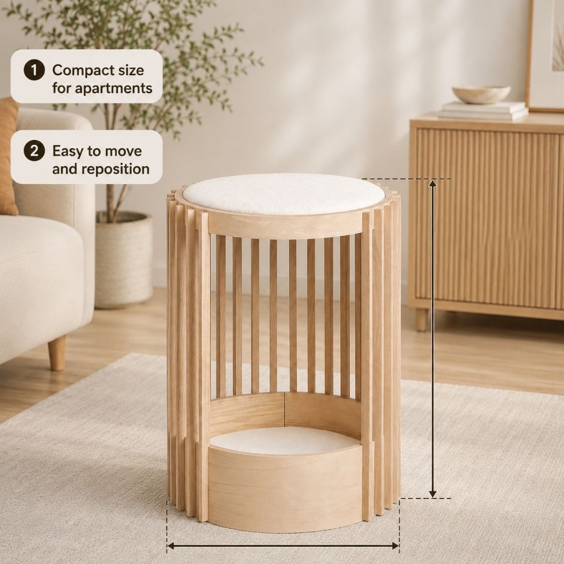 HaloPod Wooden Cat Furniture