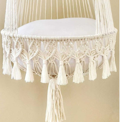 Macrame Cat Hammock | Stylish Hanging Bed Without Pillow