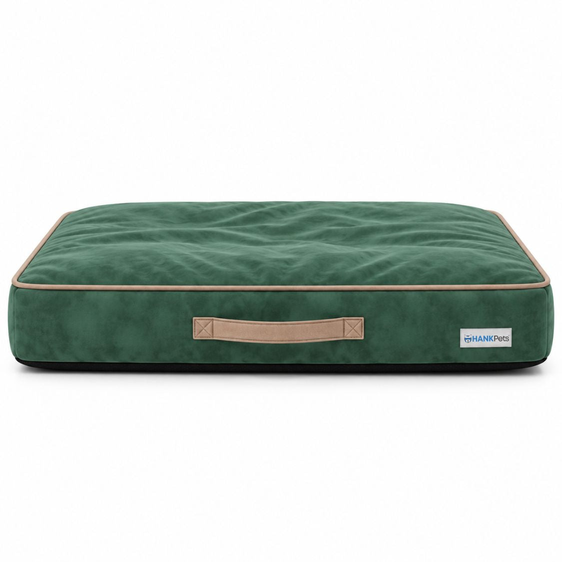 HANK CloudRest Premium Mattress Dog Bed | Anti Skid & Machine Washable (Green)