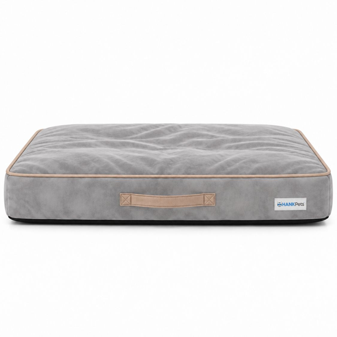 HANK CloudRest Premium Mattress Dog Bed | Anti Skid & Machine Washable (Grey)