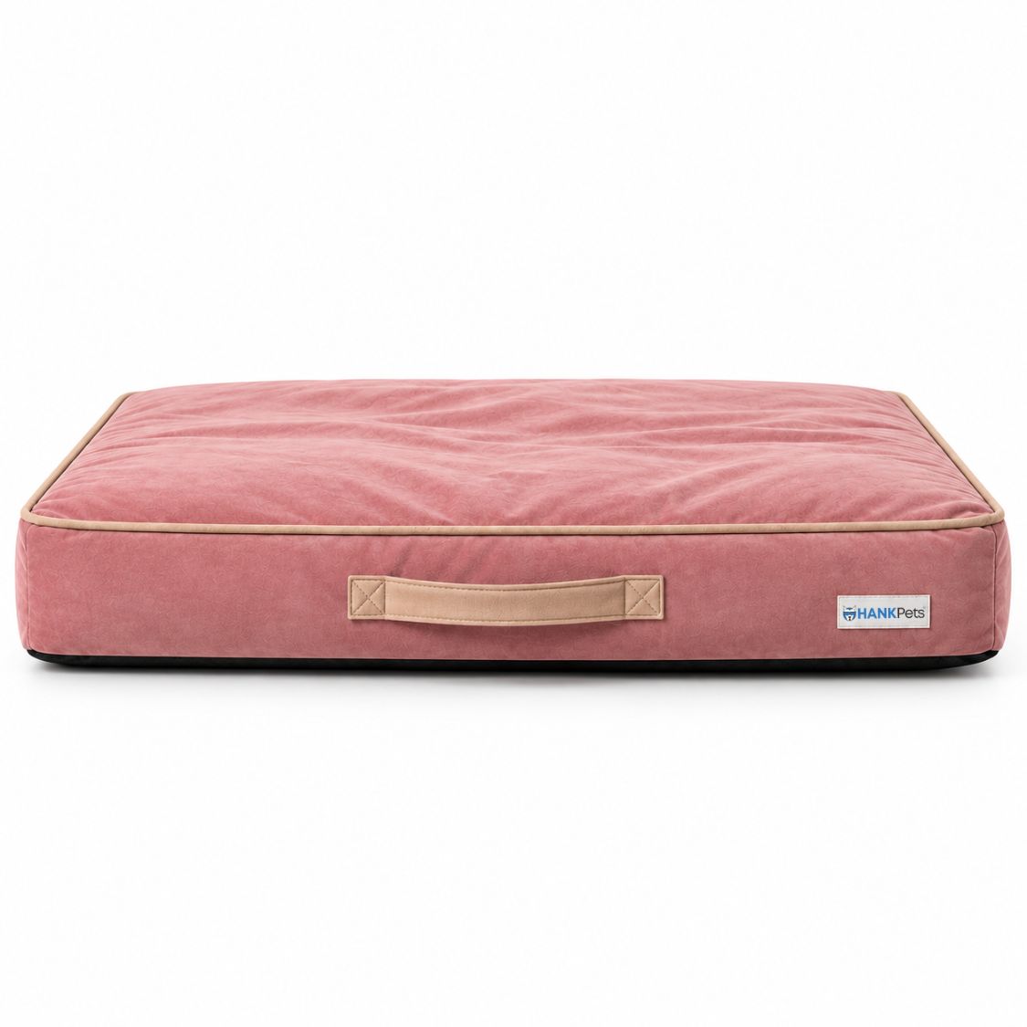 HANK CloudRest Premium Mattress Dog Bed | Anti Skid & Machine Washable (Pink)