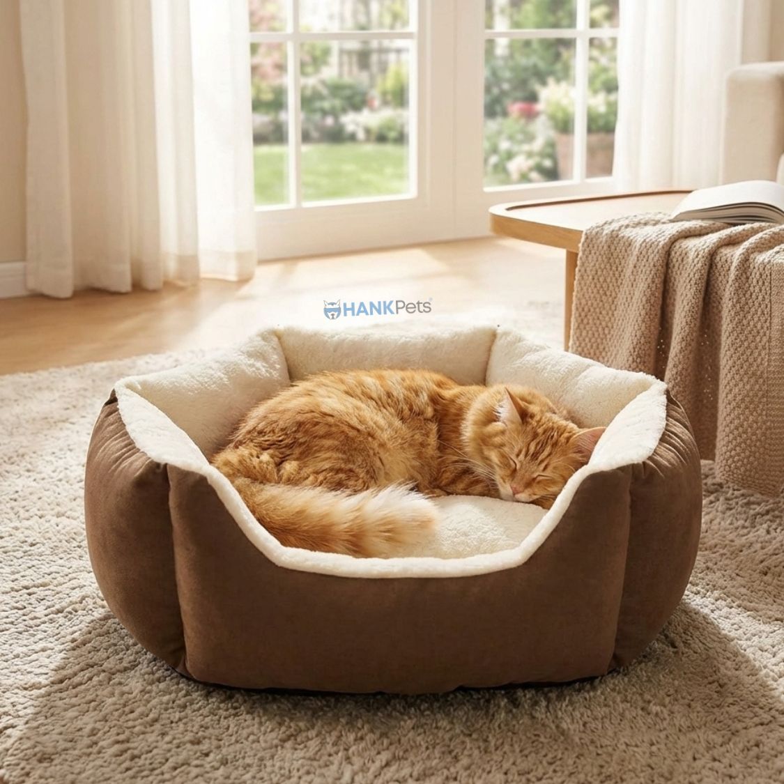 Paw Luxe Pet Bed | Soft, Cozy & Washable Dog and Cat Bed
