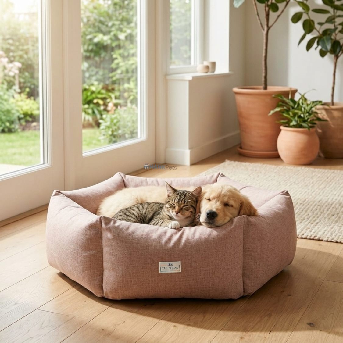 Washable Pawtagon Dog Bed for Dogs & Cats | Soft & Durable