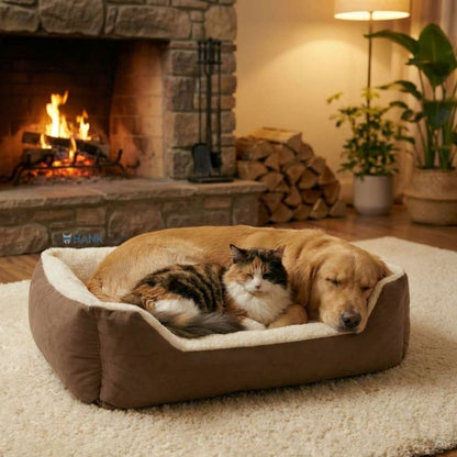 Paw Heaven Pet Bed | Ultra Soft Dog & Cat Bed