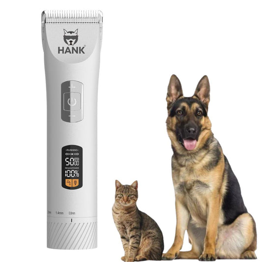 HANK Pet Hair Trimmer With LCD Display, Fast Type C Charging | Suitable for All Breeds