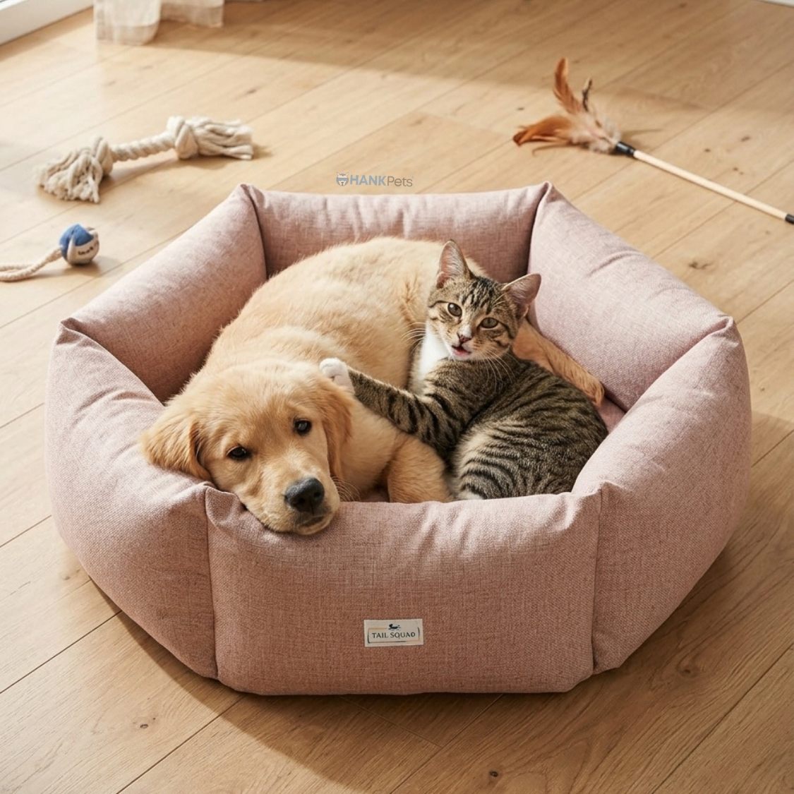 Washable Pawtagon Dog Bed for Dogs & Cats | Soft & Durable