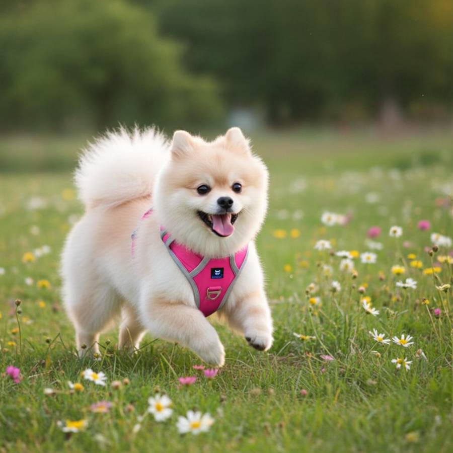 HANK No Pull 3M Reflective Dog Harness | Pink