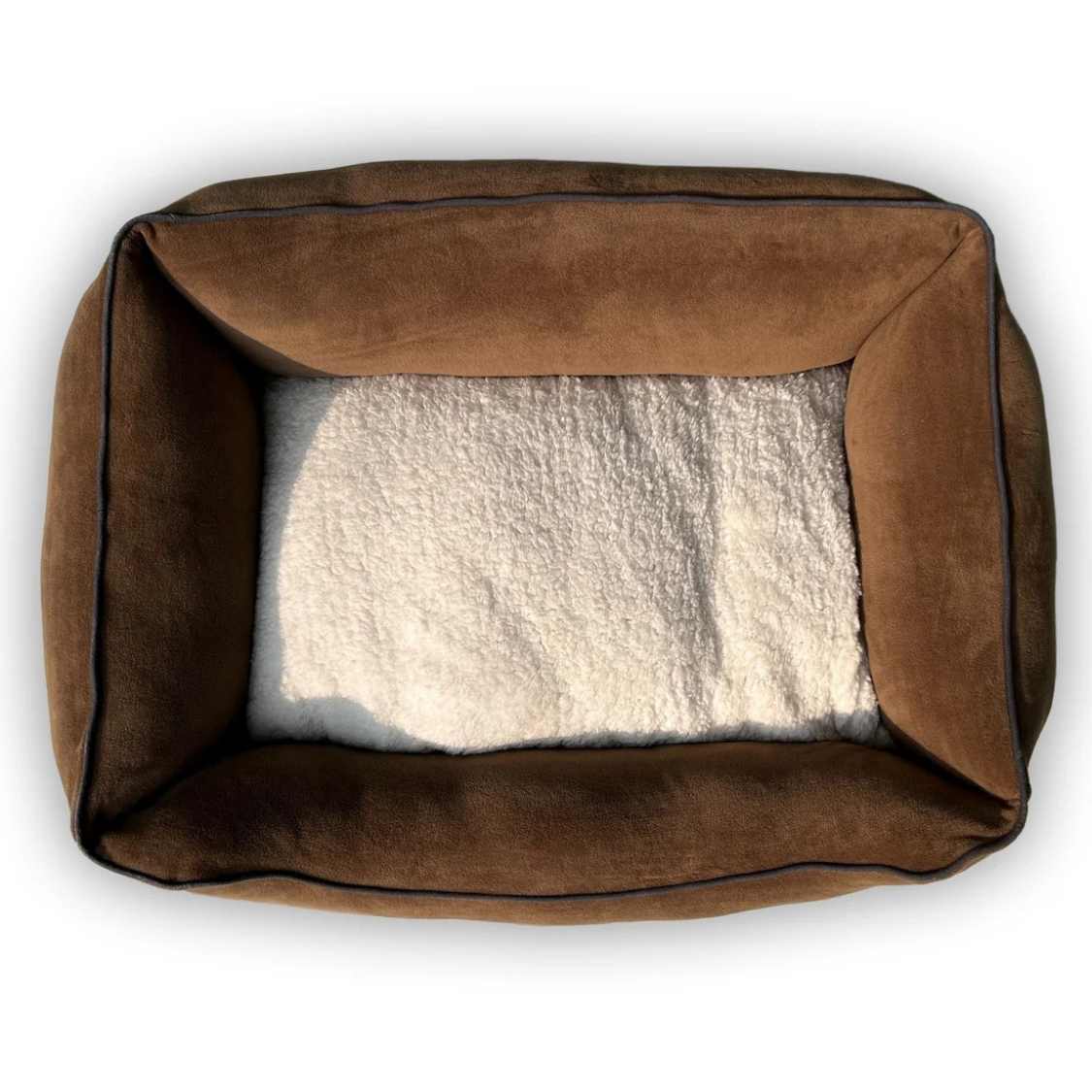 Lounger Dog Bed with Removable Cushion | Soft Washable Pet Sofa Bed