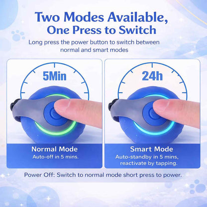 Smart Automatic Rolling Pet Toy Ball | Rechargeable Interactive Dog & Cat Toy