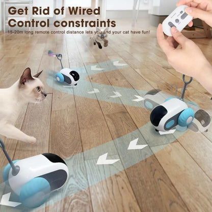 Interactive Electric Pet Toy with Remote Control | Smart Dog & Cat Toy