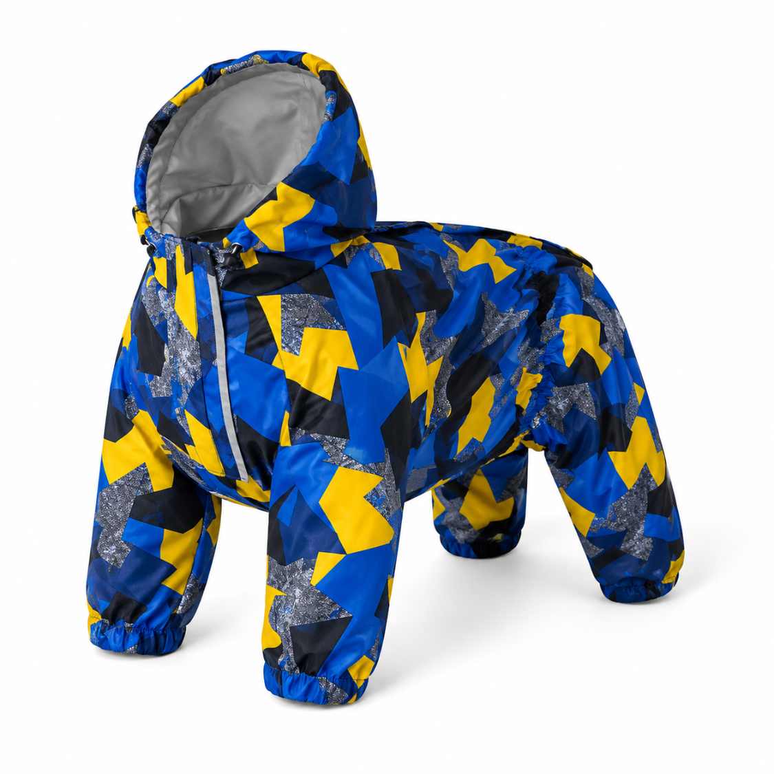 GeoShield Waterproof Dog Raincoat With Hood | Full Body Dog Rainwear