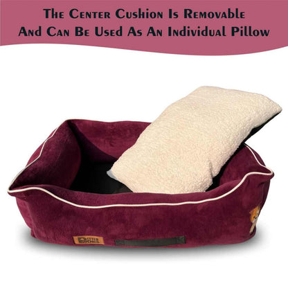 Cozy Pet Lounger Bed | Soft Fabric & Long Lasting Comfort