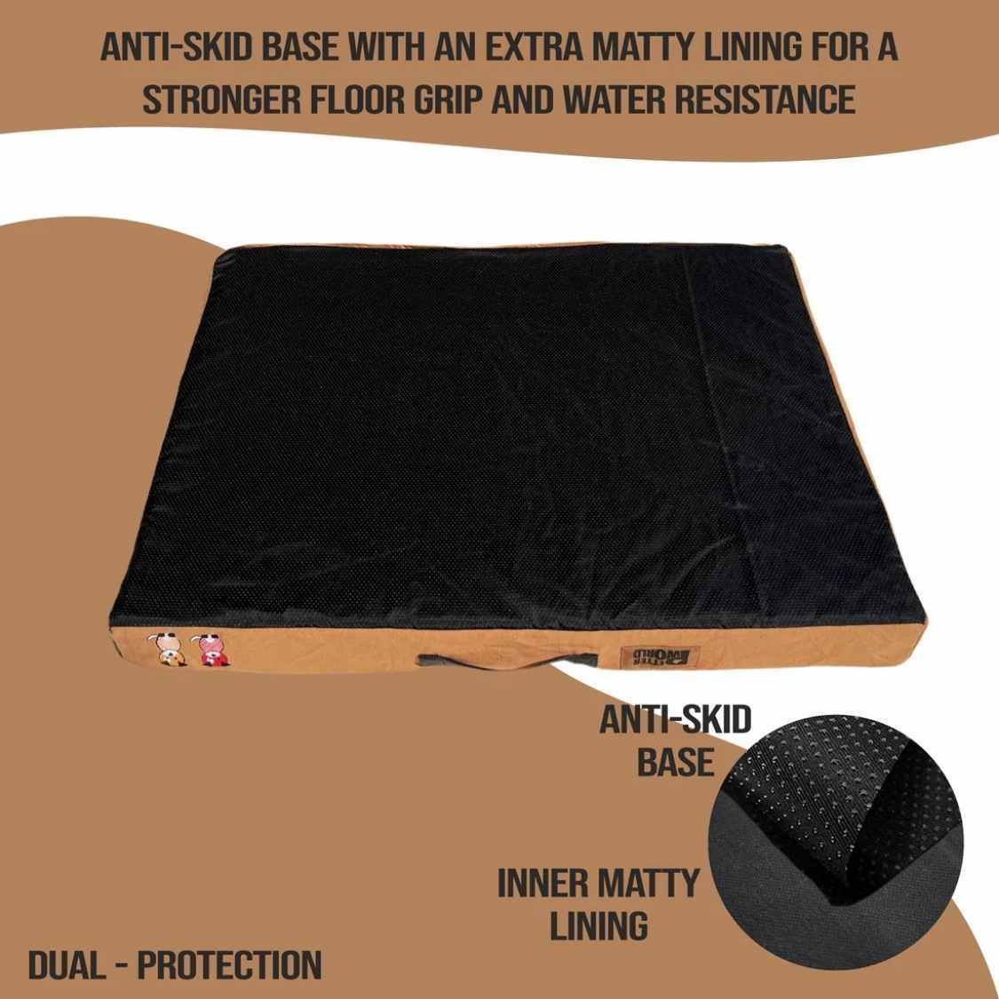 Orthopedic Dog Bed Memory Foam | Soft & Washable Pet Bed
