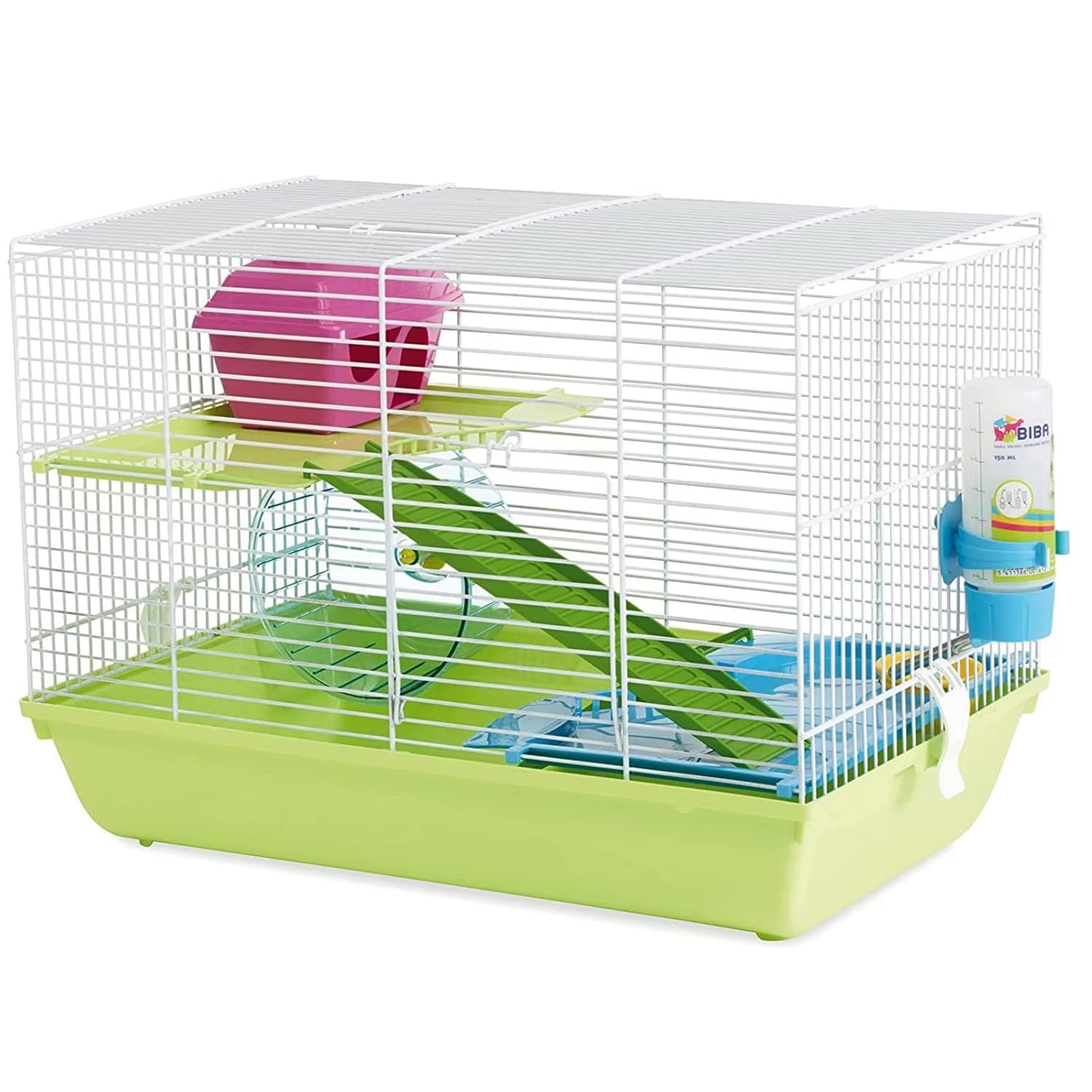 Martha Triple Hamster & Guinea Pig Cage | Fun Activity Cage for Small Pets