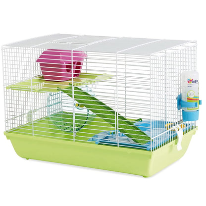 Martha Triple Hamster & Guinea Pig Cage | Fun Activity Cage for Small Pets