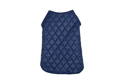 Navy Blue Puffer Quilted Jacket for Dogs