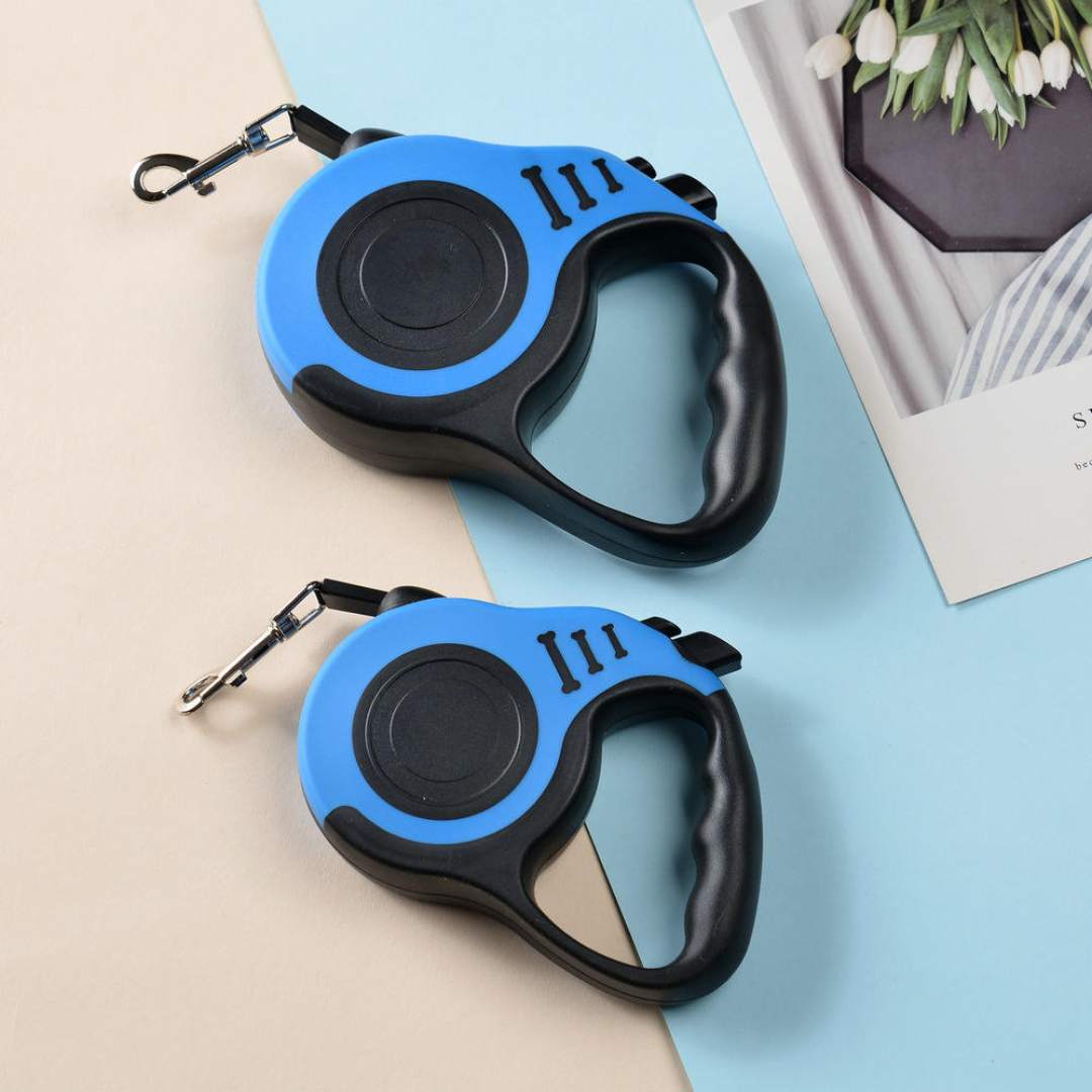 Automatic Retractable Nylon Dog Leash – Tangle-Free, Durable & Easy Dog Walking