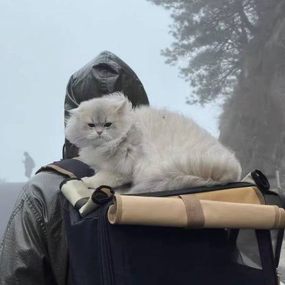 Pet Carrier Backpack for Cats & Dogs | Breathable Travel Bag