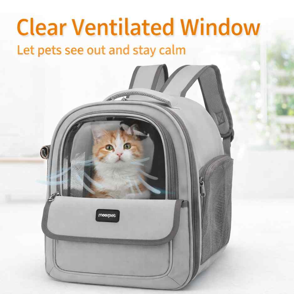 Pet Backpack Bags | Dog & Cat Carrier Travel Backpacks