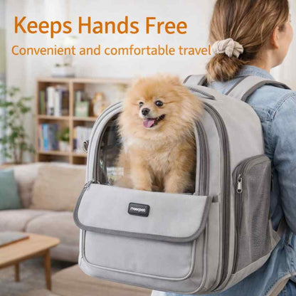 Pet Backpack Bags | Dog & Cat Carrier Travel Backpacks