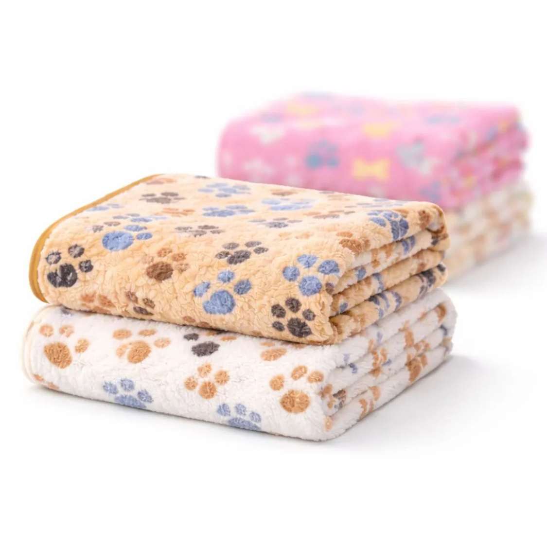 Ultra Soft Pet Blanket For Dogs & Cats | Washable 2 Pack