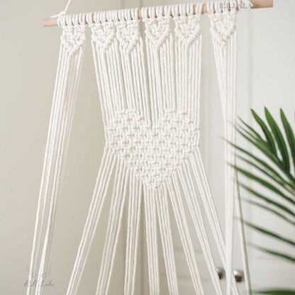 Handmade Macrame Cat Hammock | Boho Cat Bed Without Pillow