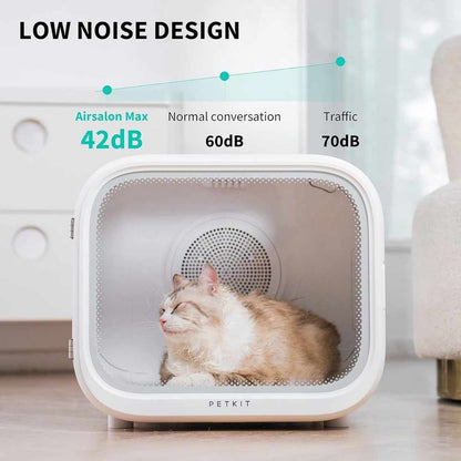 Automatic Pet Drying Box | Smart Cat & Dog Grooming Dryer