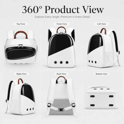 Pet Backpack Carrier For Travel | Walking & Outdoor Use