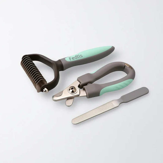 All-in-One Pet Grooming Kit for Dogs & Cats | Easy & Safe Grooming